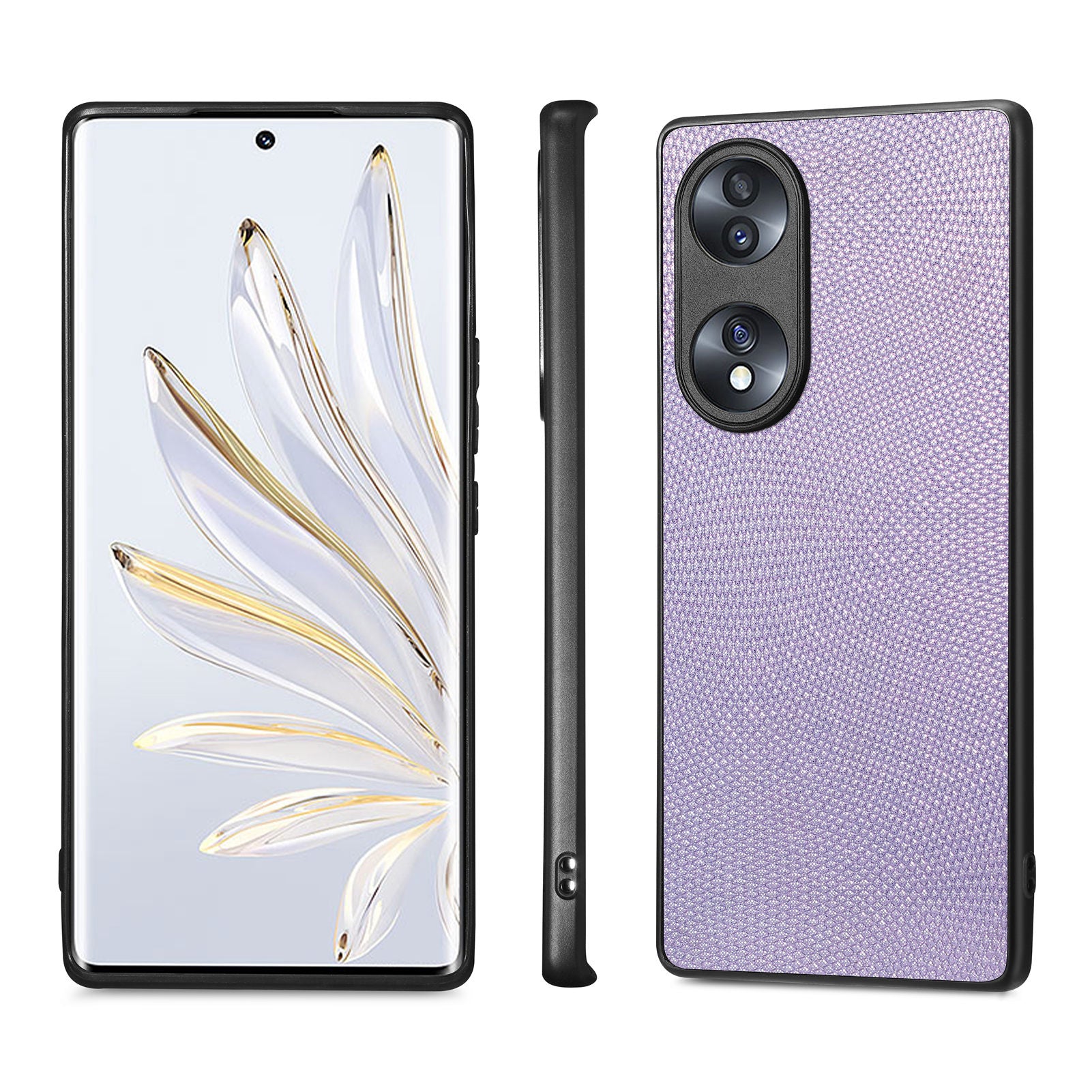 For Honor 70 5G PC PU Leather TPU Shockproof Cell Phone Back Cover Lightweight Phone Case For Honor 70 5G PC PU Leather TPU Shockproof Cell Phone Back Cover Lightweight Phone Case